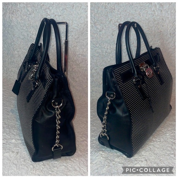 Michael Kors Micro Stud Hamilton Limited Edition Large Tote Bag & Wallet Set - Picture 5 of 17